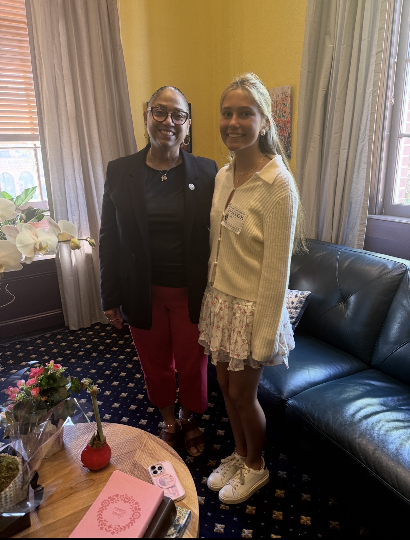 Cally with Joseline Peña-Melnyk